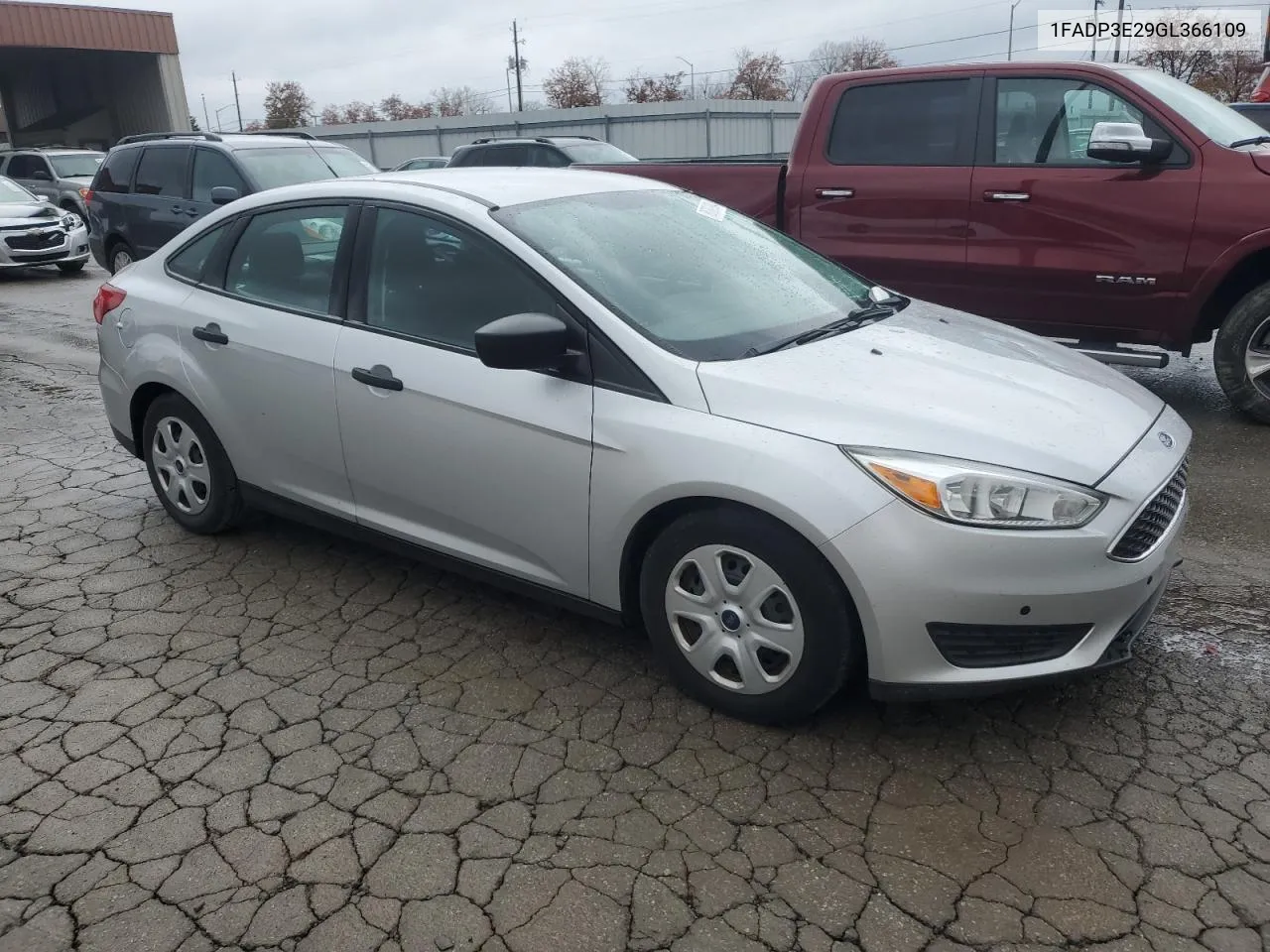 2016 Ford Focus S VIN: 1FADP3E29GL366109 Lot: 80761984