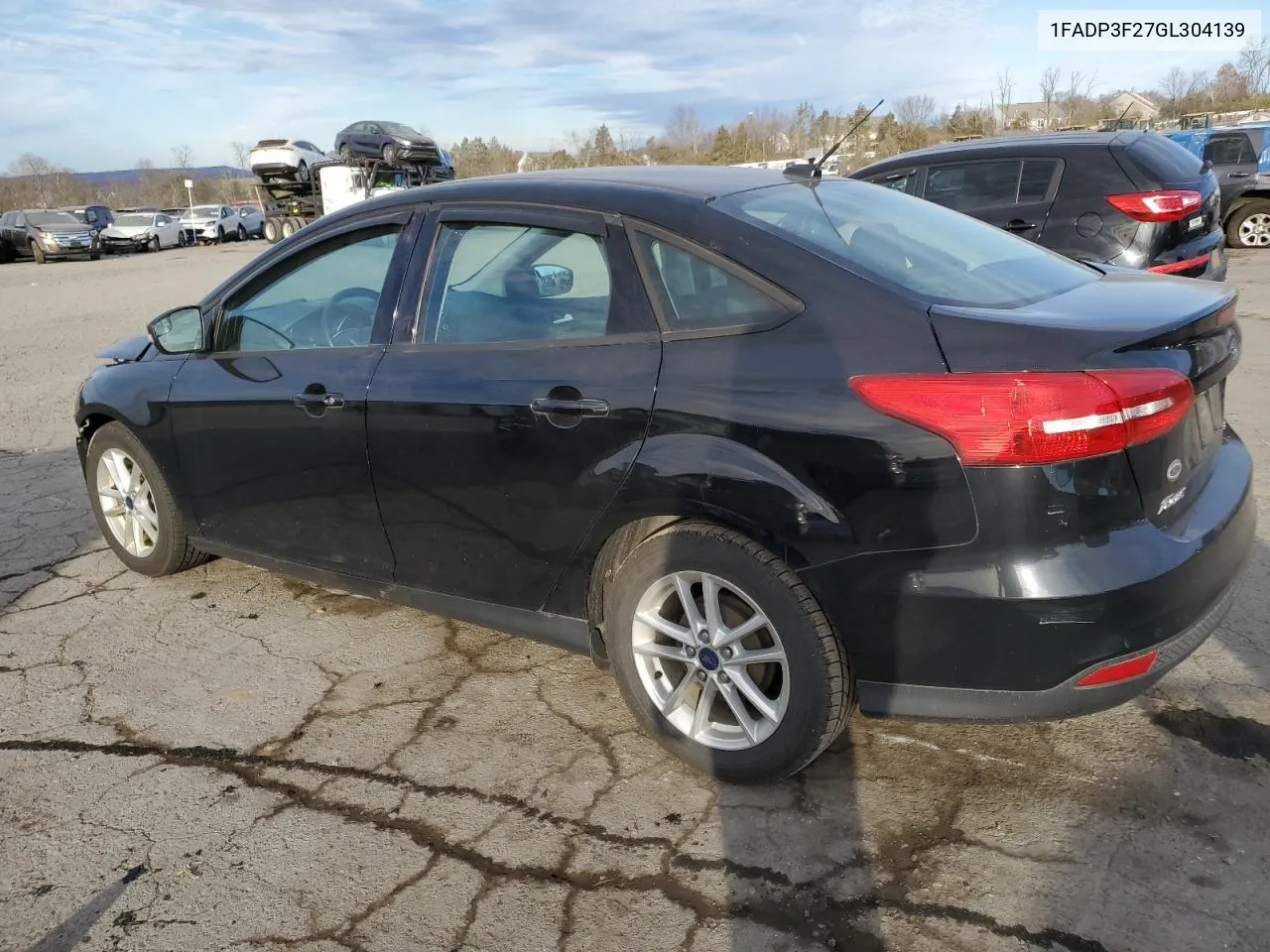 2016 Ford Focus Se VIN: 1FADP3F27GL304139 Lot: 80856954