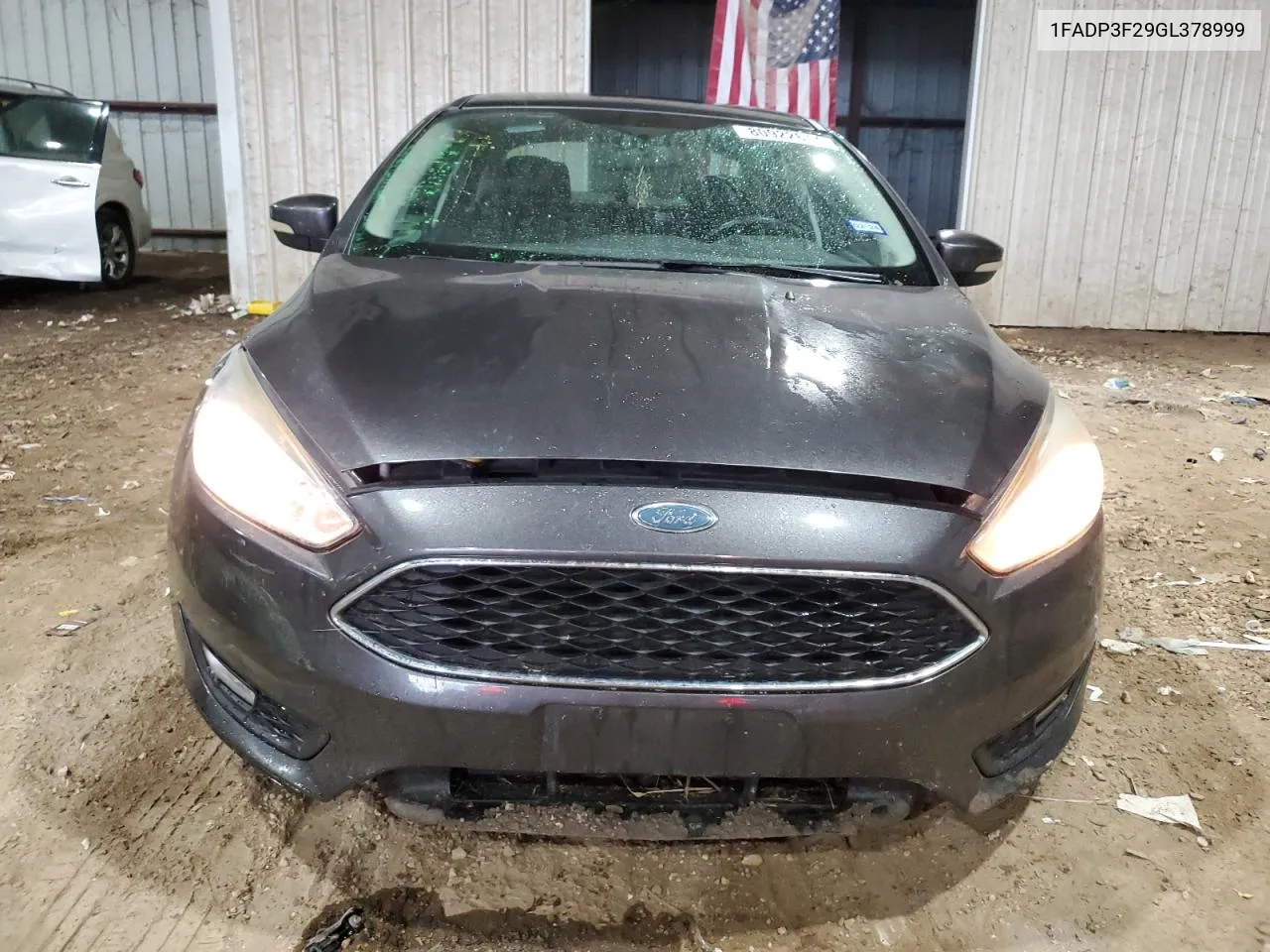 2016 Ford Focus Se VIN: 1FADP3F29GL378999 Lot: 80922614