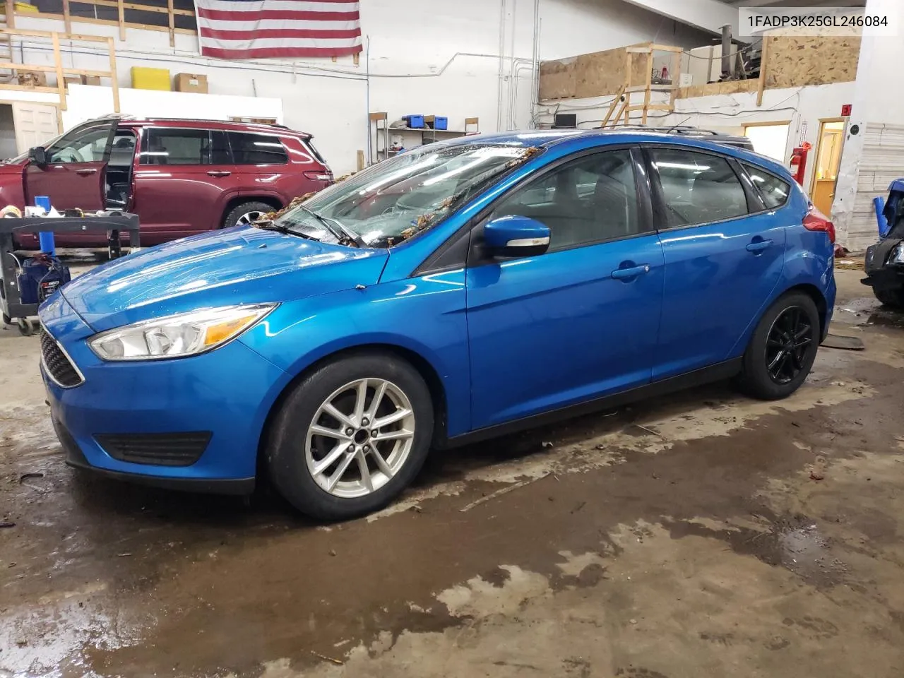 2016 Ford Focus Se VIN: 1FADP3K25GL246084 Lot: 81371234