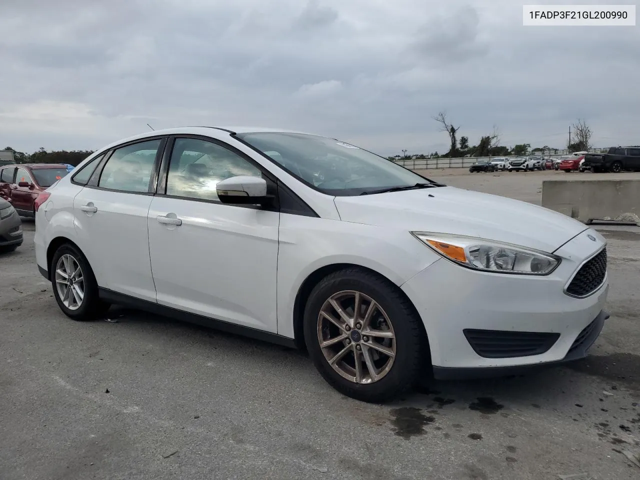 2016 Ford Focus Se VIN: 1FADP3F21GL200990 Lot: 81635694