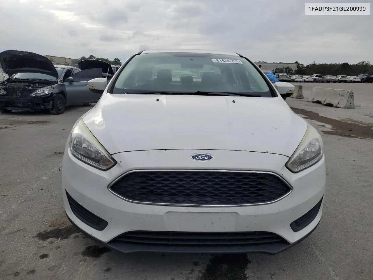 2016 Ford Focus Se VIN: 1FADP3F21GL200990 Lot: 81635694