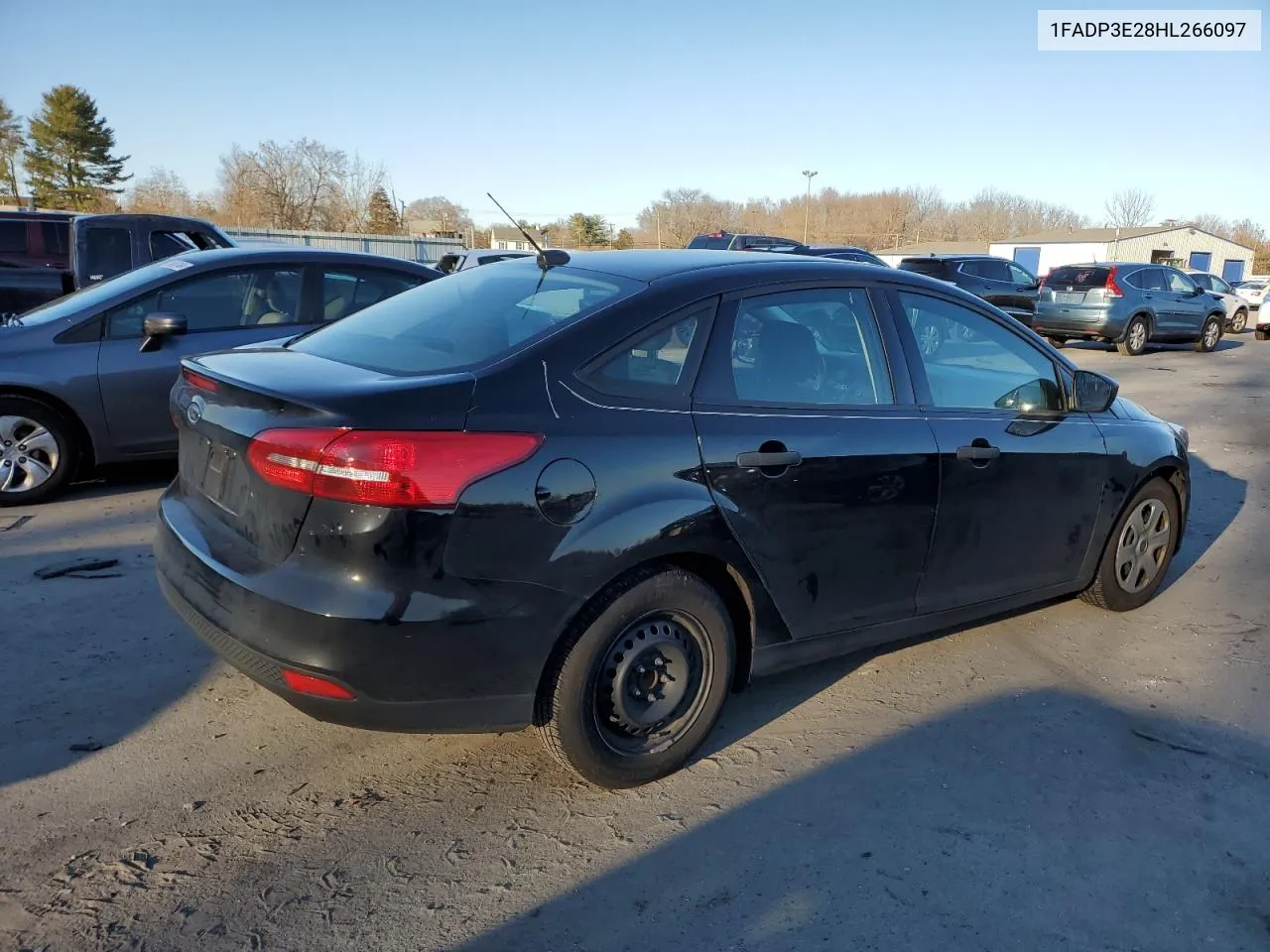 2017 Ford Focus S VIN: 1FADP3E28HL266097 Lot: 38106154