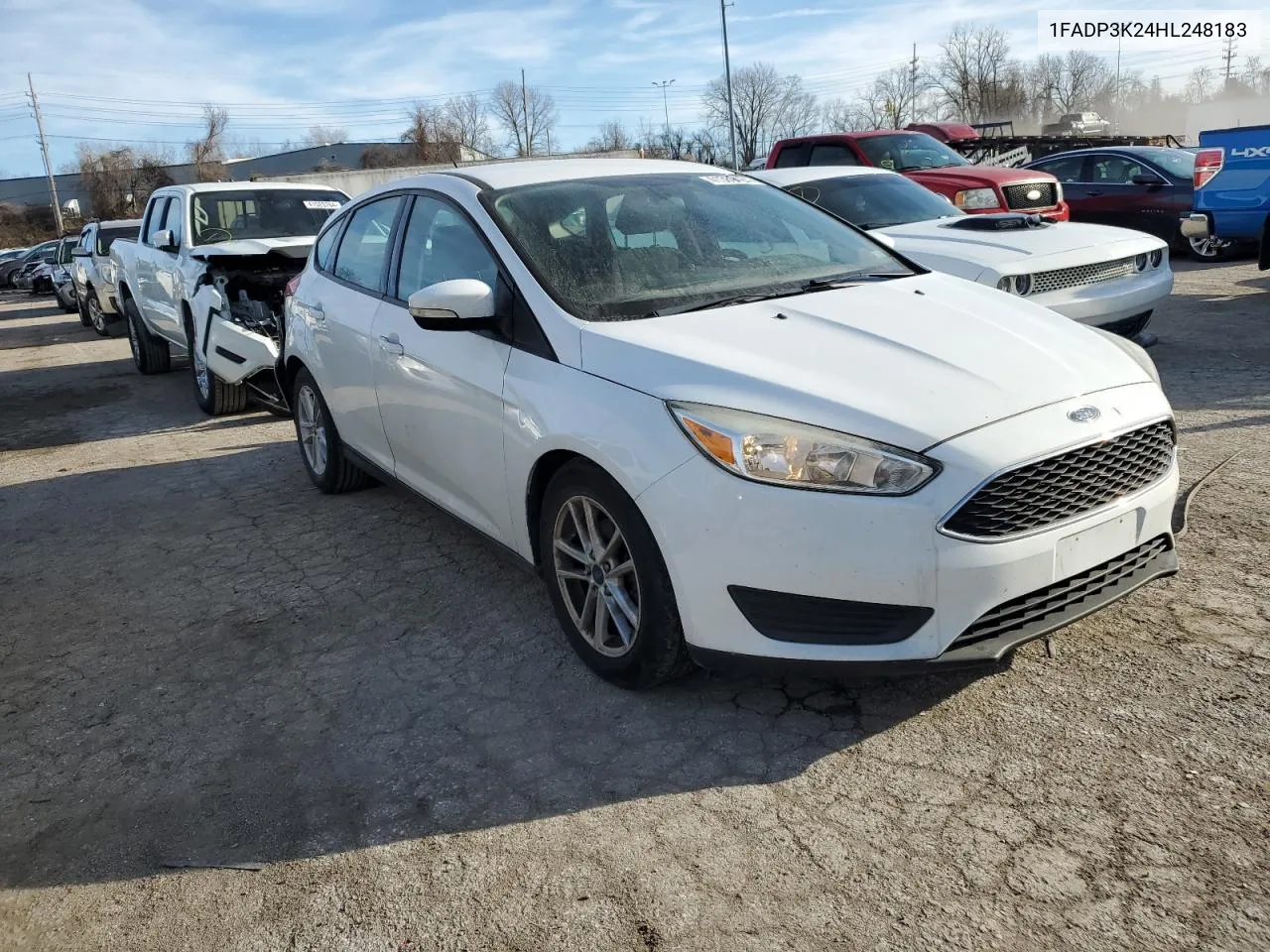 2017 Ford Focus Se VIN: 1FADP3K24HL248183 Lot: 41389424