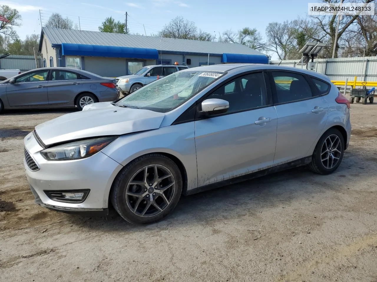 2017 Ford Focus Sel VIN: 1FADP3M24HL248133 Lot: 50608034