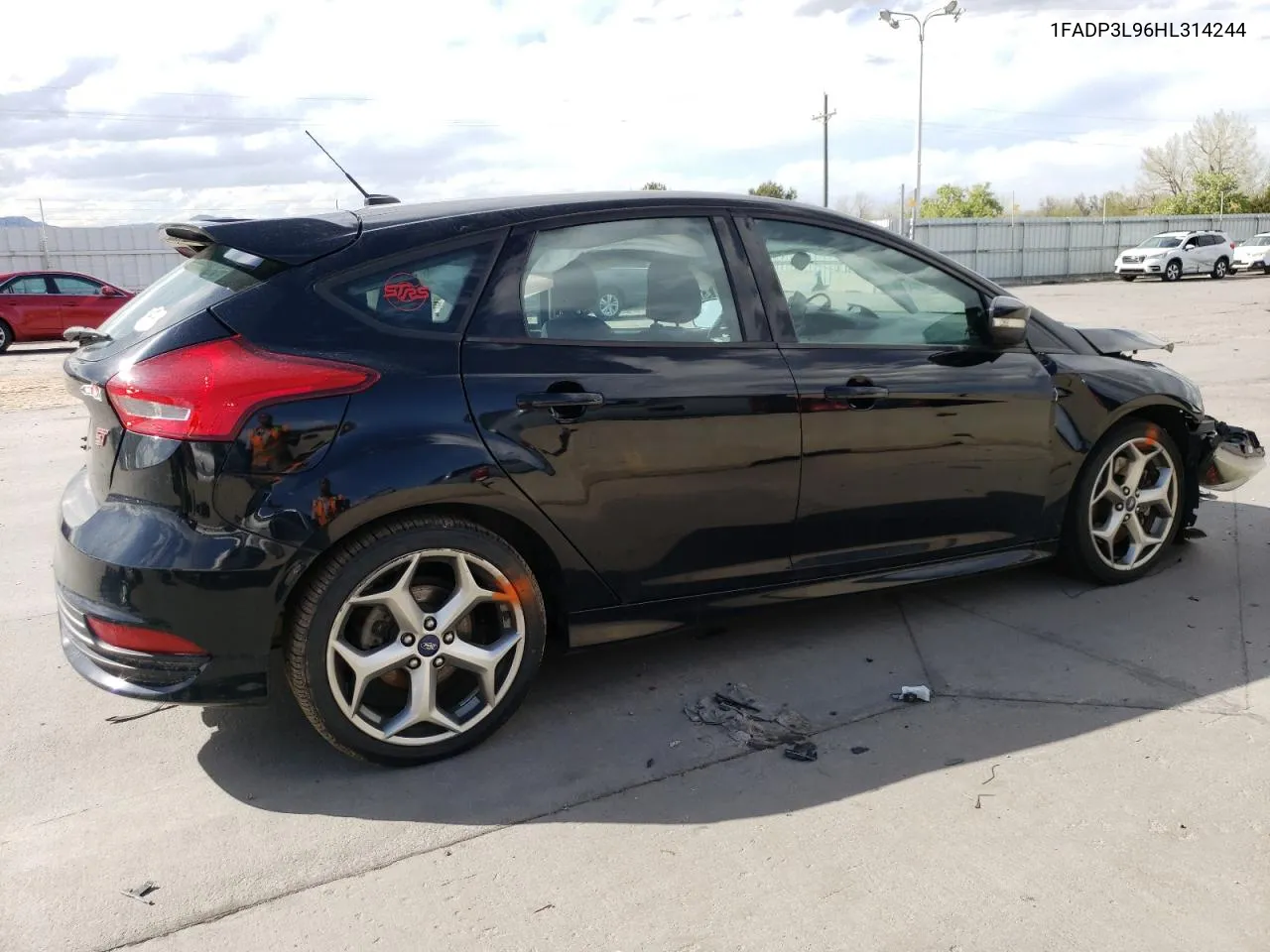 2017 Ford Focus St VIN: 1FADP3L96HL314244 Lot: 52494484