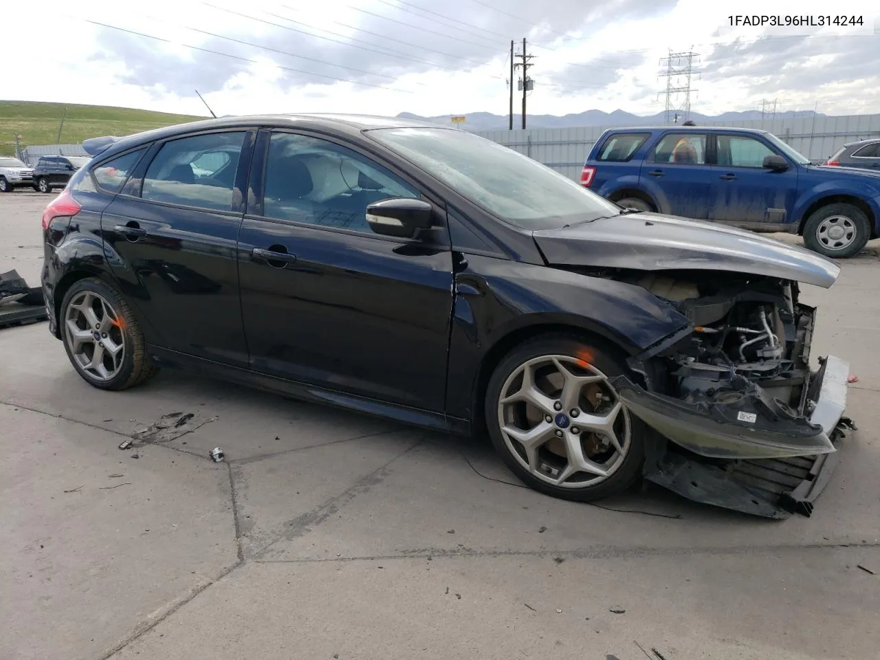 2017 Ford Focus St VIN: 1FADP3L96HL314244 Lot: 52494484