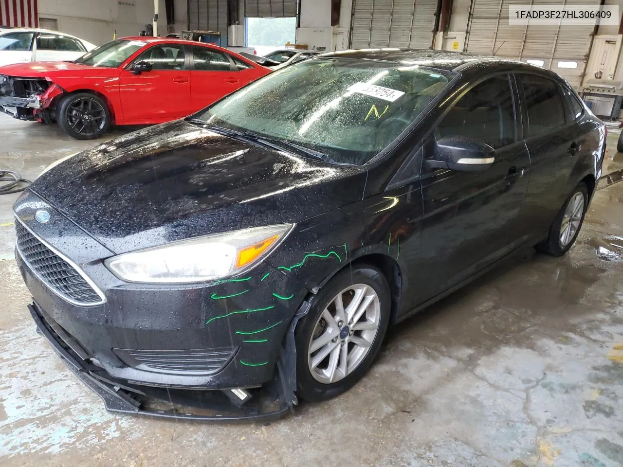 2017 Ford Focus Se VIN: 1FADP3F27HL306409 Lot: 55553054