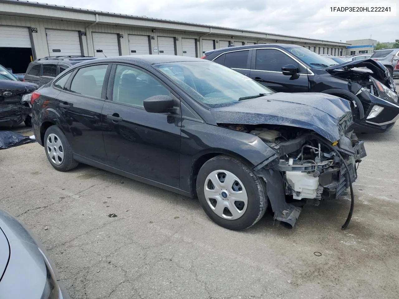 2017 Ford Focus S VIN: 1FADP3E20HL222241 Lot: 55768464