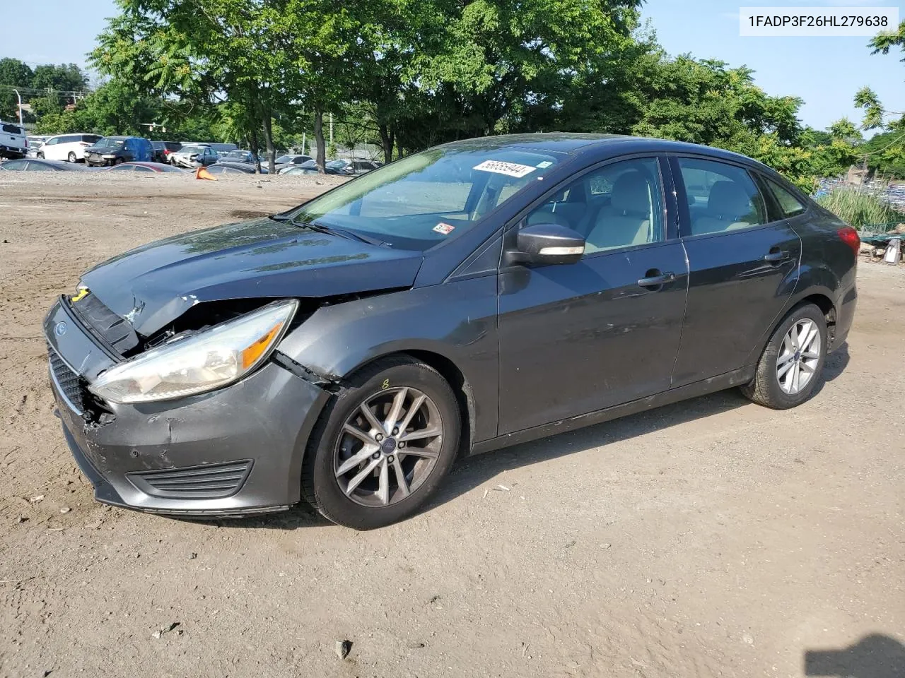 2017 Ford Focus Se VIN: 1FADP3F26HL279638 Lot: 56655944