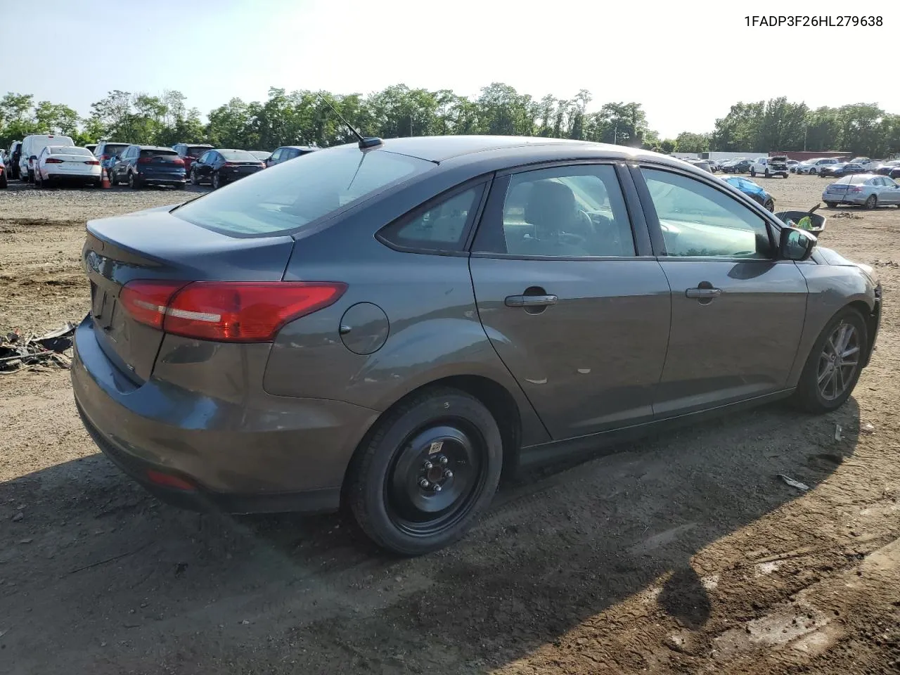 2017 Ford Focus Se VIN: 1FADP3F26HL279638 Lot: 56655944