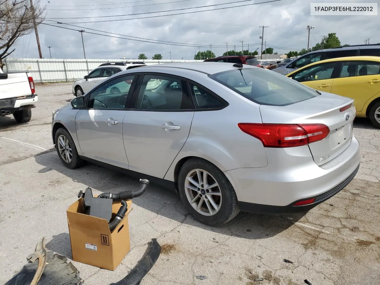 2017 Ford Focus Se VIN: 1FADP3FE6HL222012 Lot: 57275014