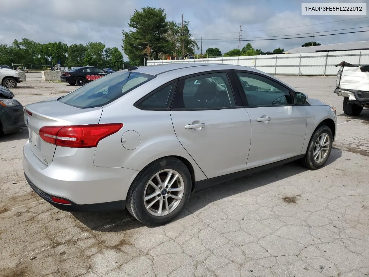 2017 Ford Focus Se VIN: 1FADP3FE6HL222012 Lot: 57275014