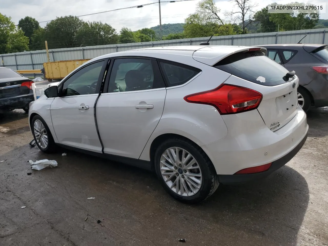 2017 Ford Focus Titanium VIN: 1FADP3N2XHL279515 Lot: 57475514