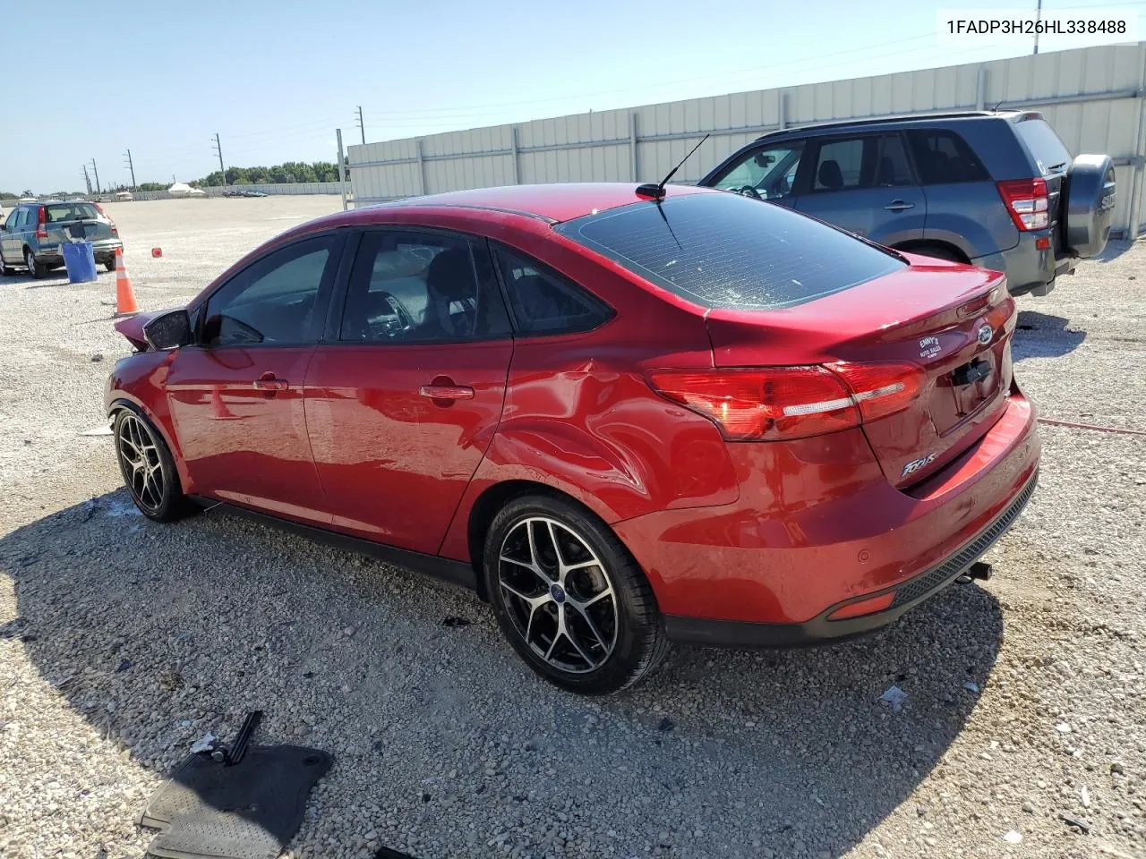 2017 Ford Focus Sel VIN: 1FADP3H26HL338488 Lot: 57704274