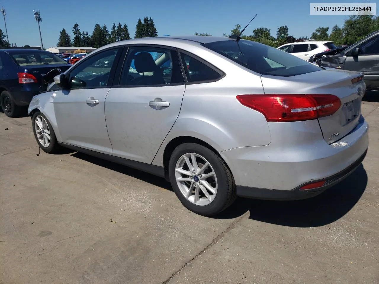 2017 Ford Focus Se VIN: 1FADP3F20HL286441 Lot: 58155824