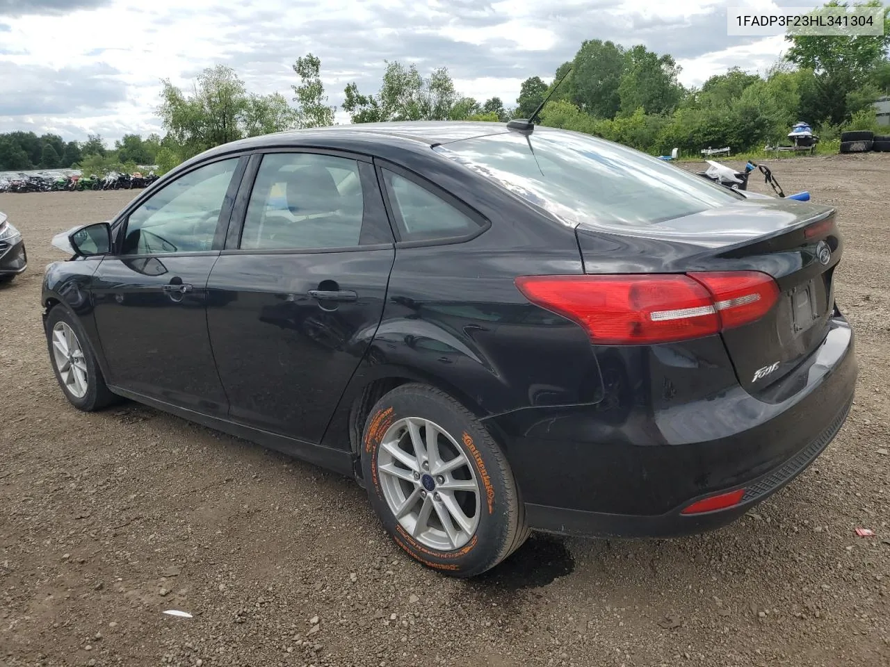 2017 Ford Focus Se VIN: 1FADP3F23HL341304 Lot: 58231784