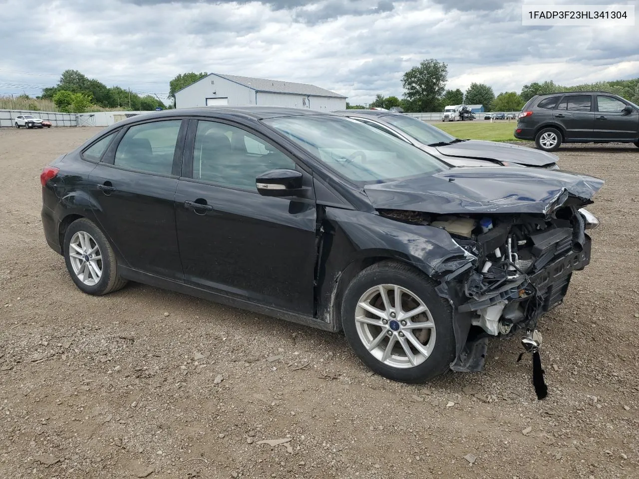 2017 Ford Focus Se VIN: 1FADP3F23HL341304 Lot: 58231784