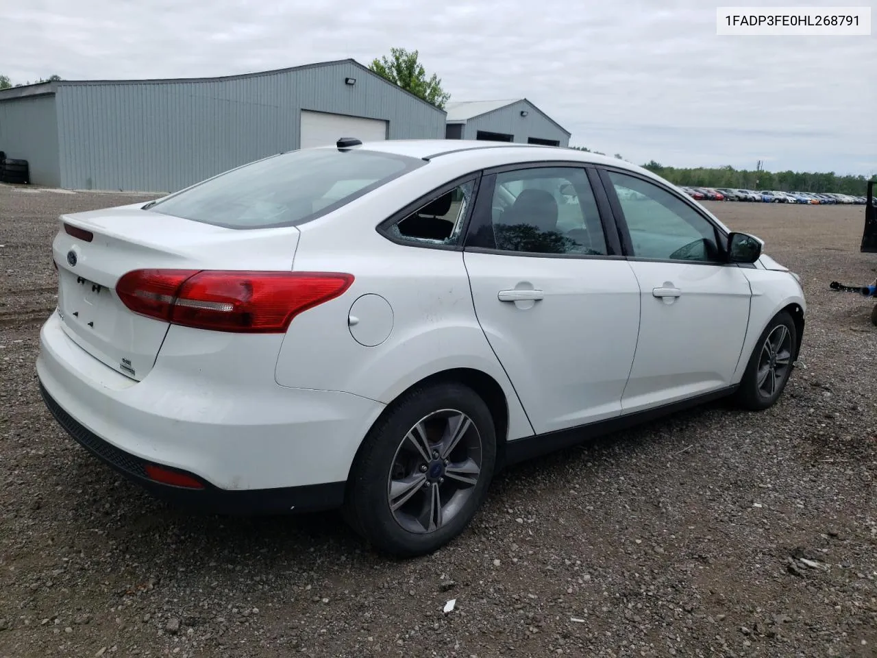 2017 Ford Focus Se VIN: 1FADP3FE0HL268791 Lot: 58251754