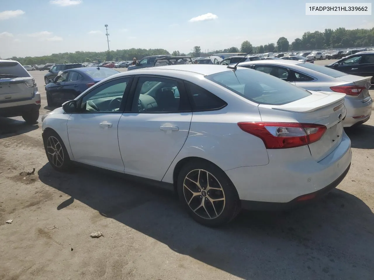 2017 Ford Focus Sel VIN: 1FADP3H21HL339662 Lot: 58778024