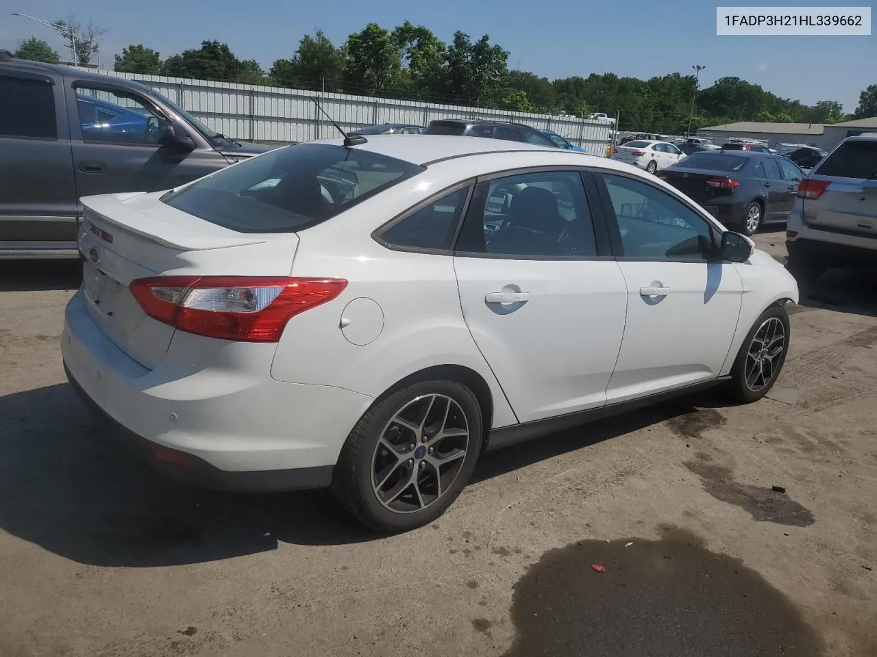 2017 Ford Focus Sel VIN: 1FADP3H21HL339662 Lot: 58778024