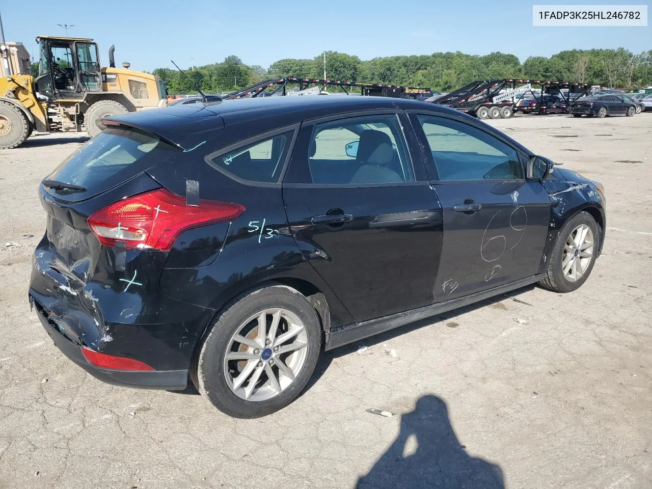 2017 Ford Focus Se VIN: 1FADP3K25HL246782 Lot: 58853844