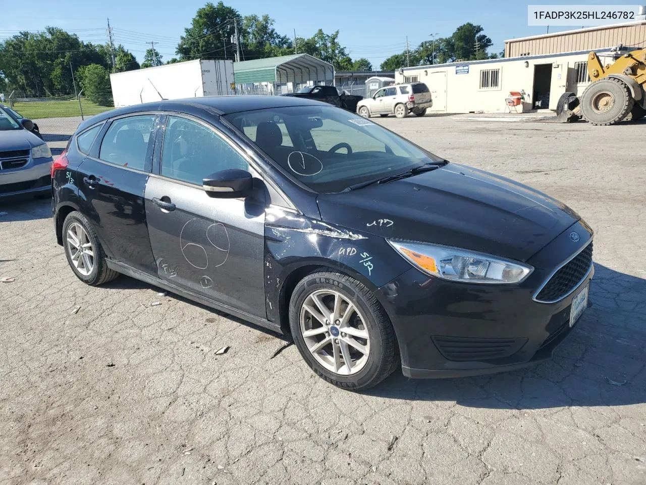 2017 Ford Focus Se VIN: 1FADP3K25HL246782 Lot: 58853844