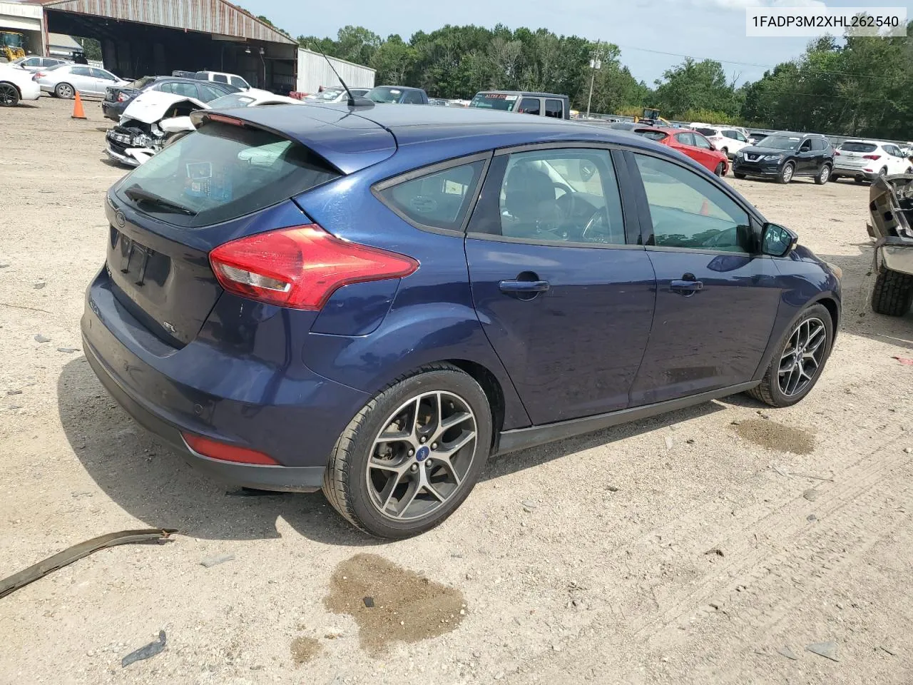 1FADP3M2XHL262540 2017 Ford Focus Sel