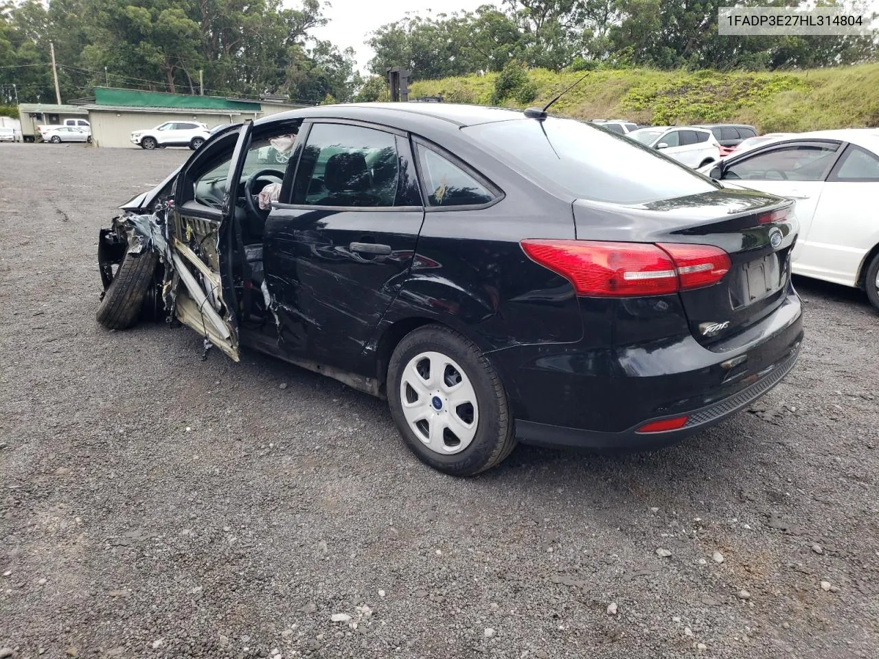 2017 Ford Focus S VIN: 1FADP3E27HL314804 Lot: 62709504