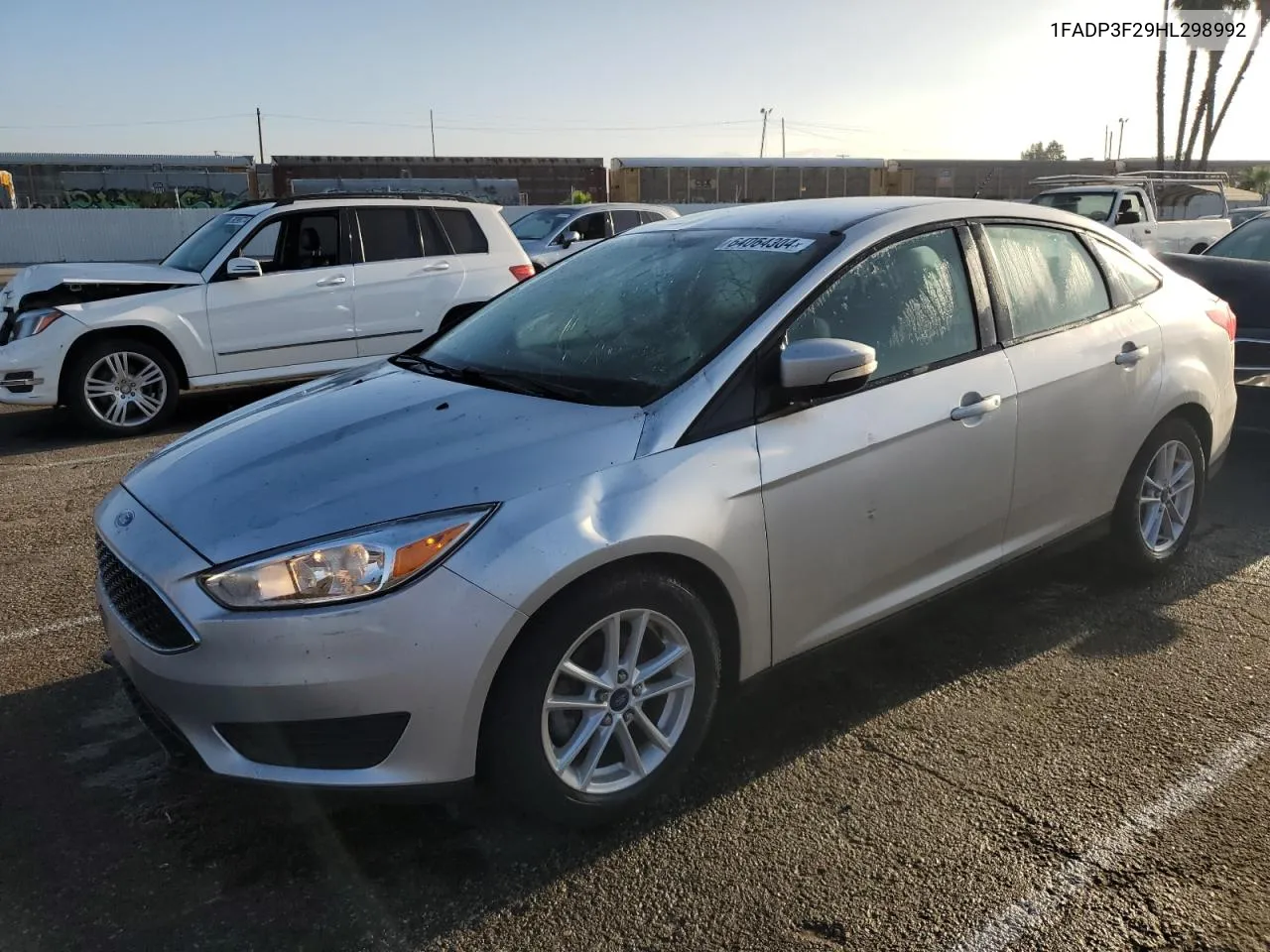 2017 Ford Focus Se VIN: 1FADP3F29HL298992 Lot: 64064304