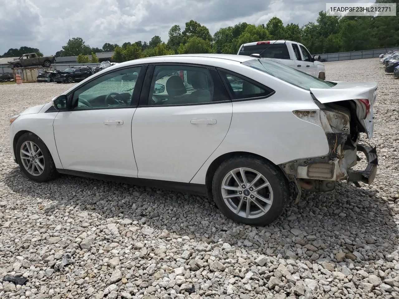 2017 Ford Focus Se VIN: 1FADP3F23HL212771 Lot: 64251364