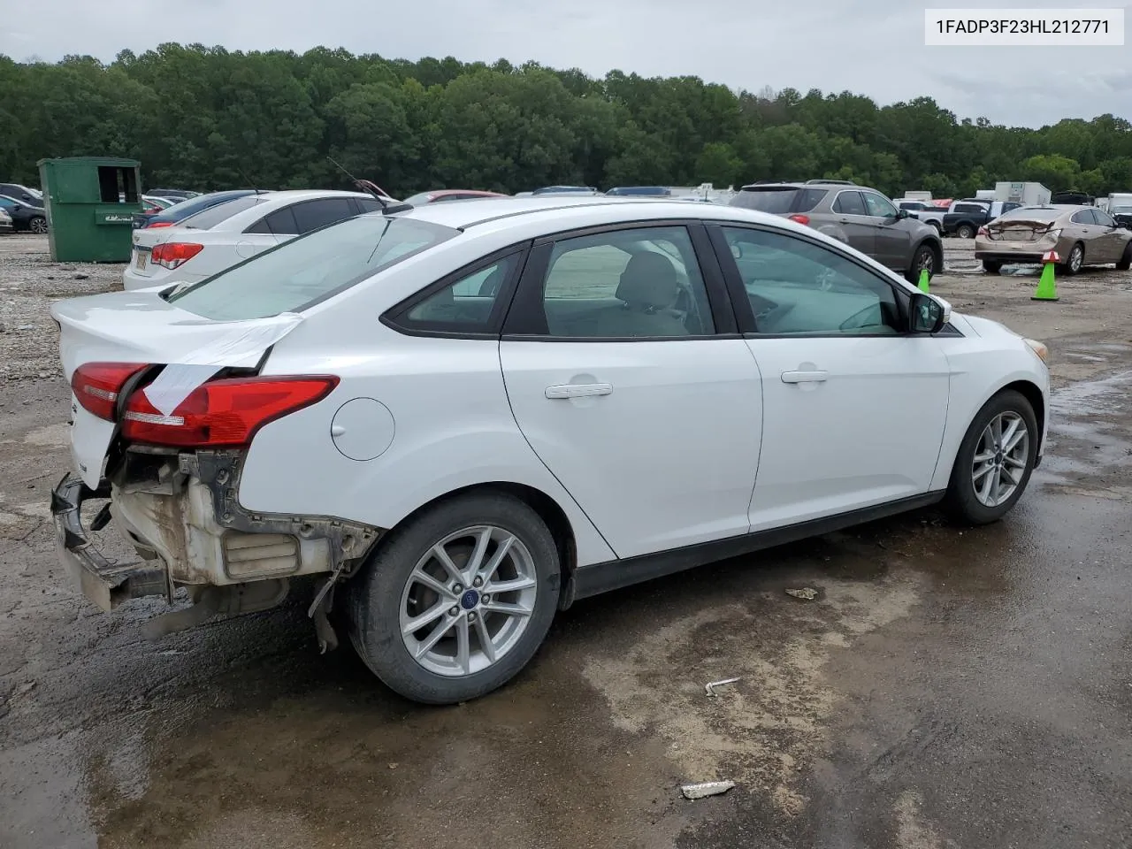 2017 Ford Focus Se VIN: 1FADP3F23HL212771 Lot: 64251364