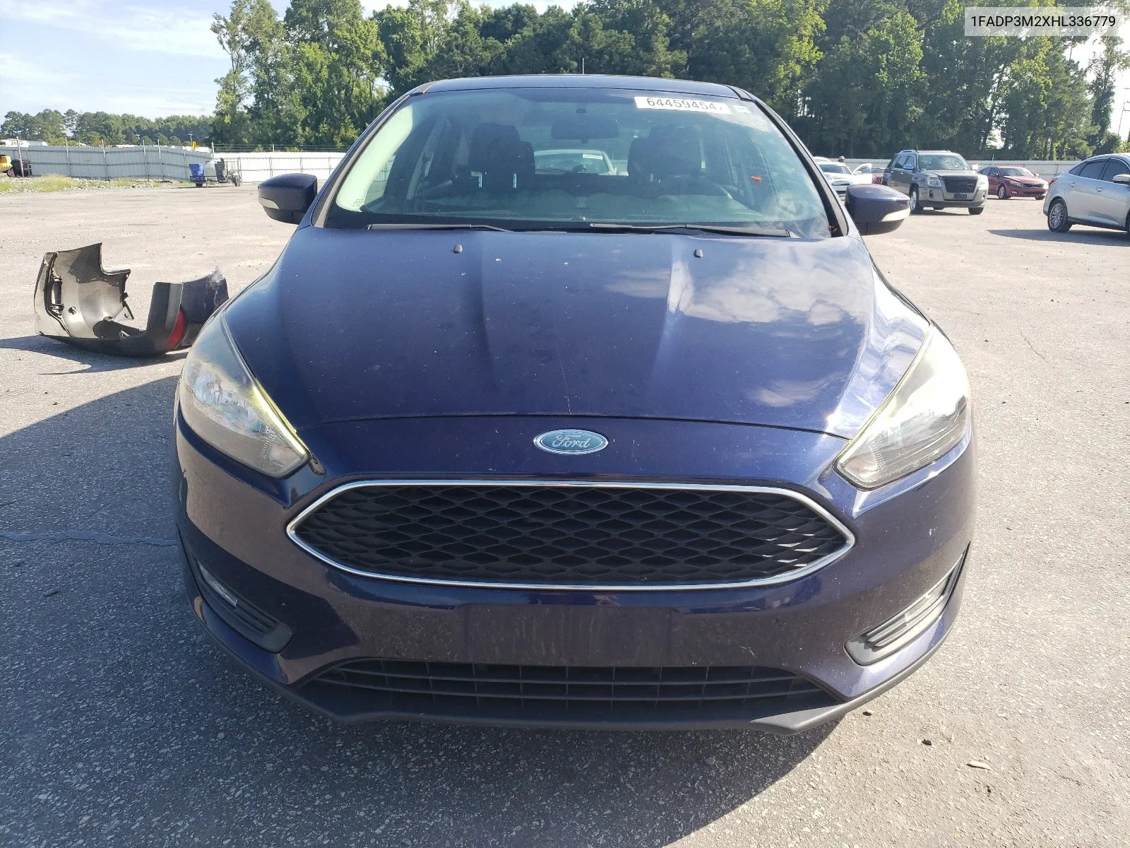 2017 Ford Focus Sel VIN: 1FADP3M2XHL336779 Lot: 64459454