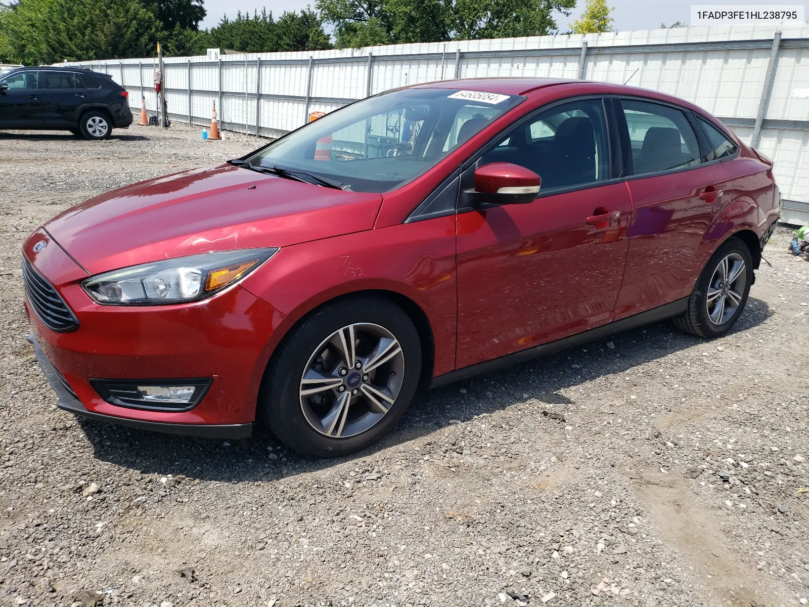 2017 Ford Focus Se VIN: 1FADP3FE1HL238795 Lot: 64605084