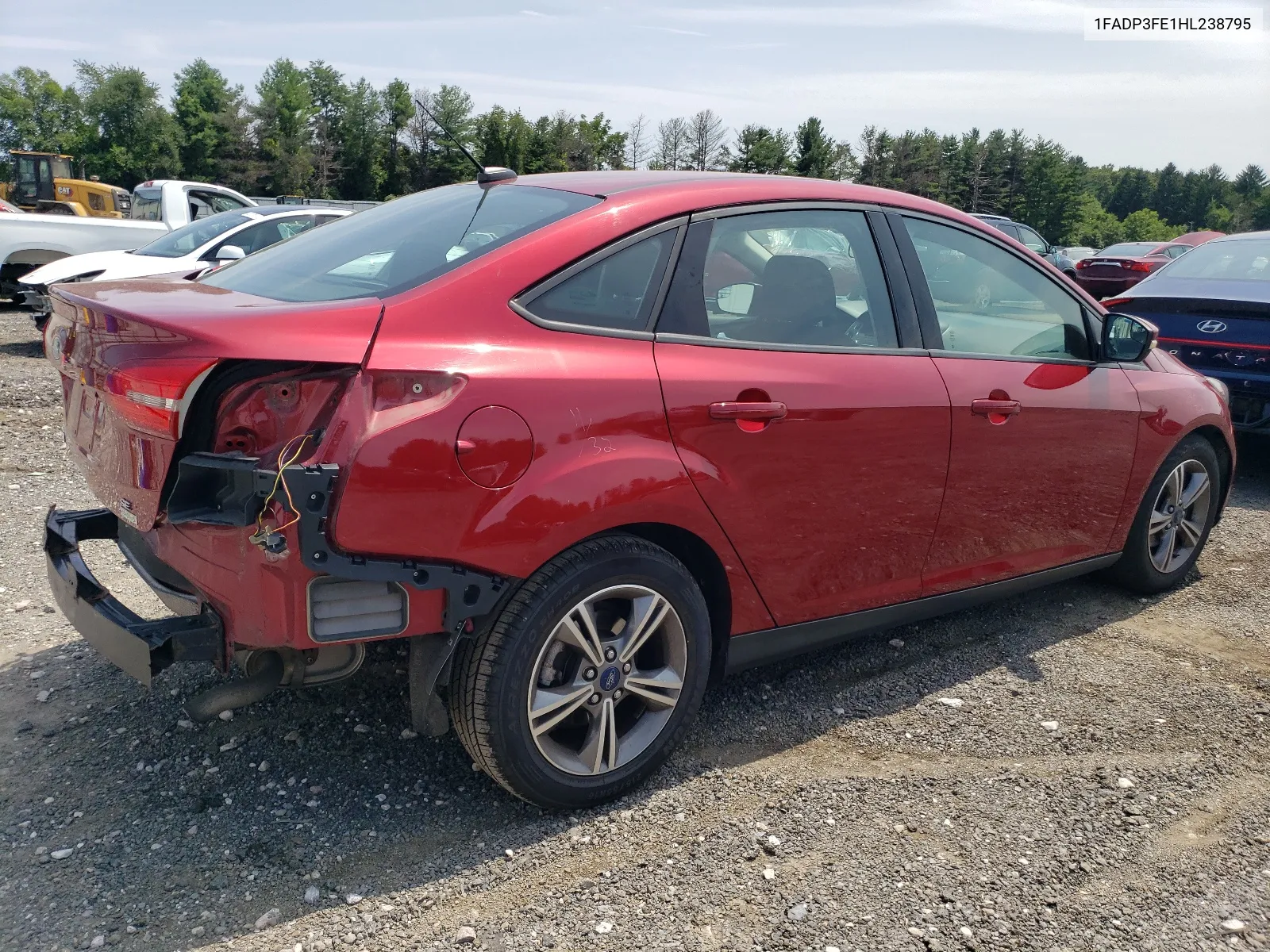 2017 Ford Focus Se VIN: 1FADP3FE1HL238795 Lot: 64605084