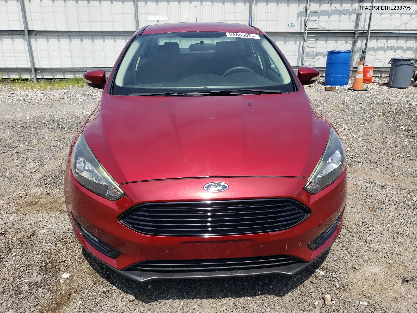 2017 Ford Focus Se VIN: 1FADP3FE1HL238795 Lot: 64605084