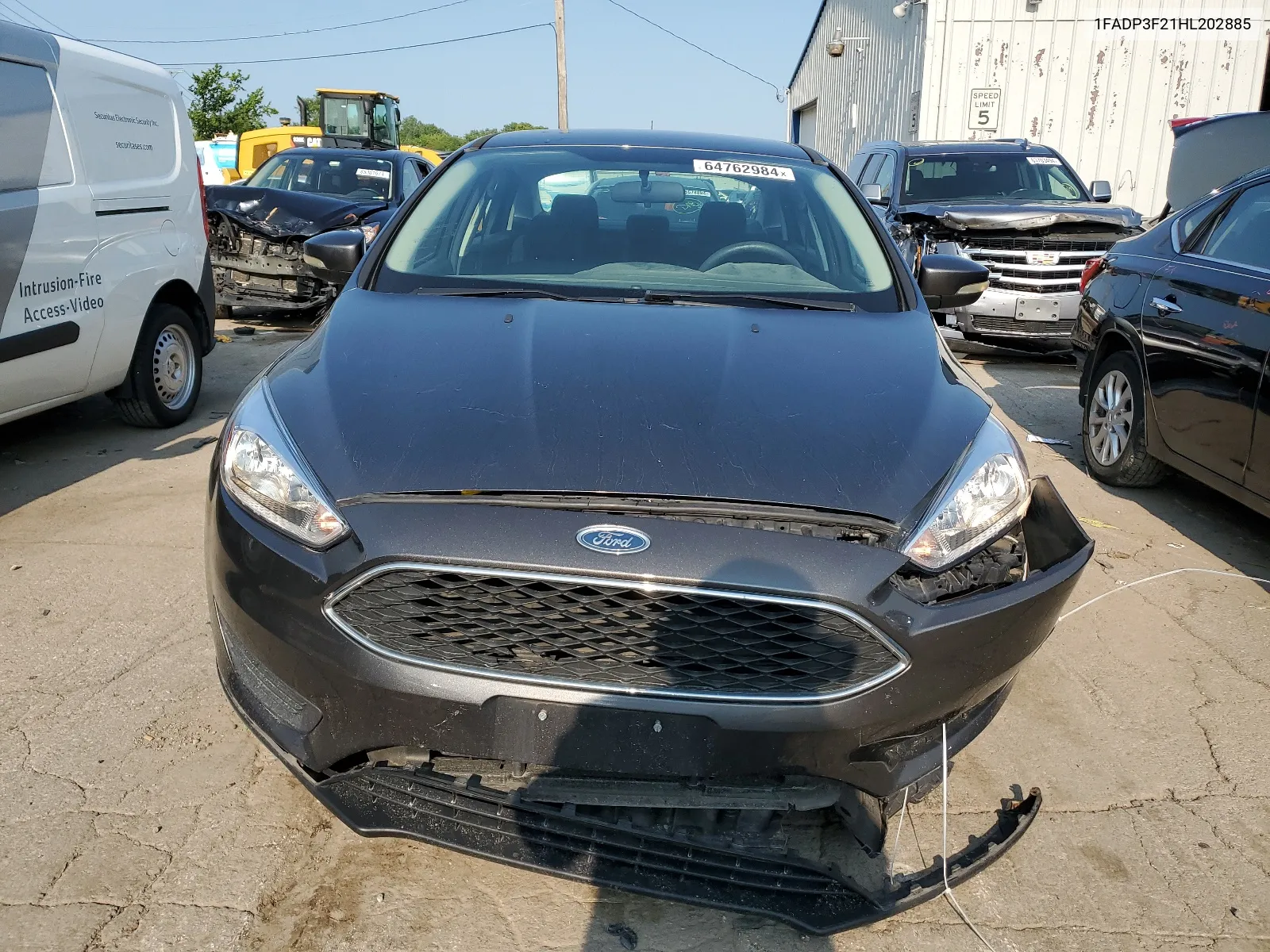 1FADP3F21HL202885 2017 Ford Focus Se