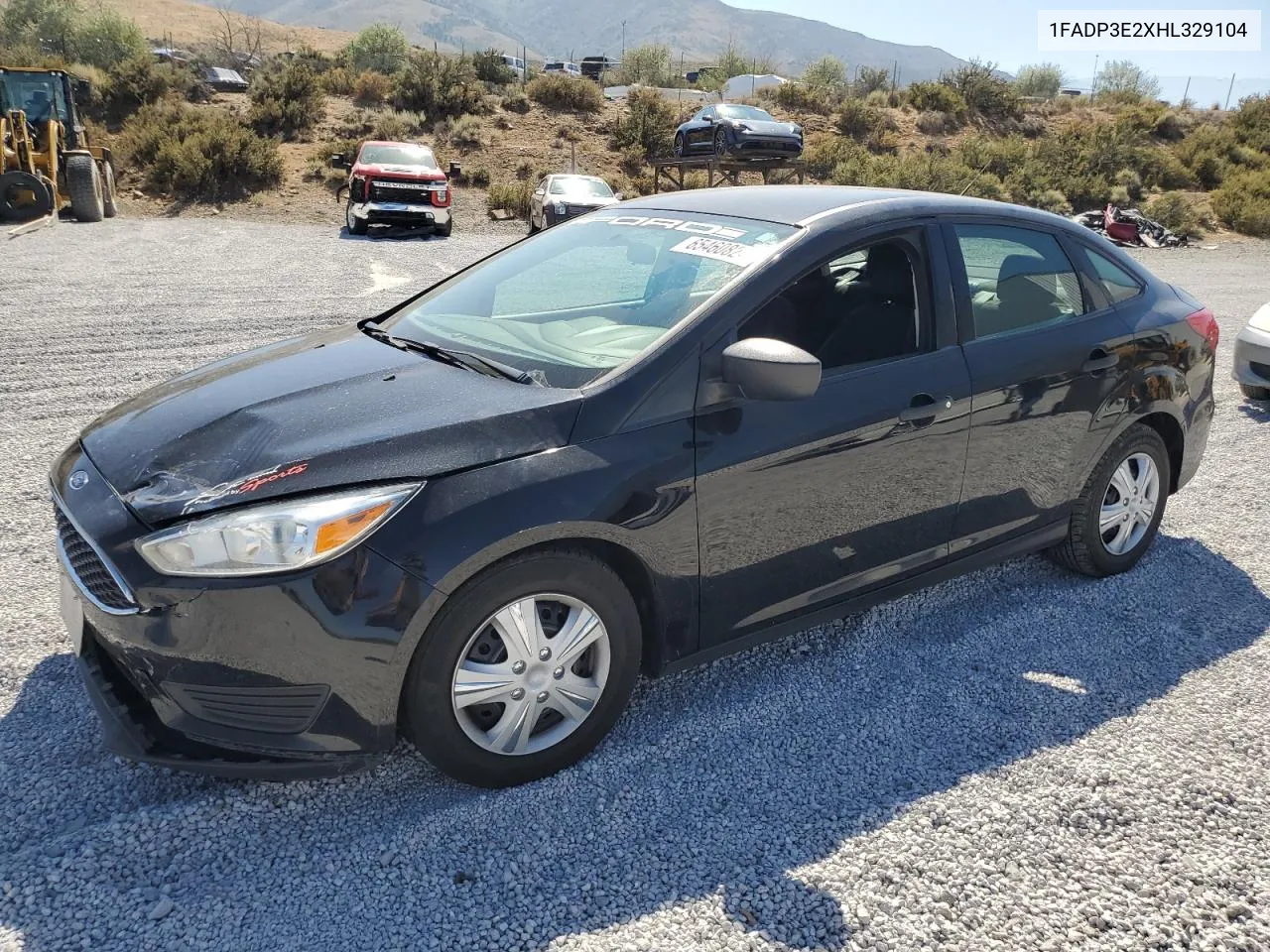 2017 Ford Focus S VIN: 1FADP3E2XHL329104 Lot: 65460824