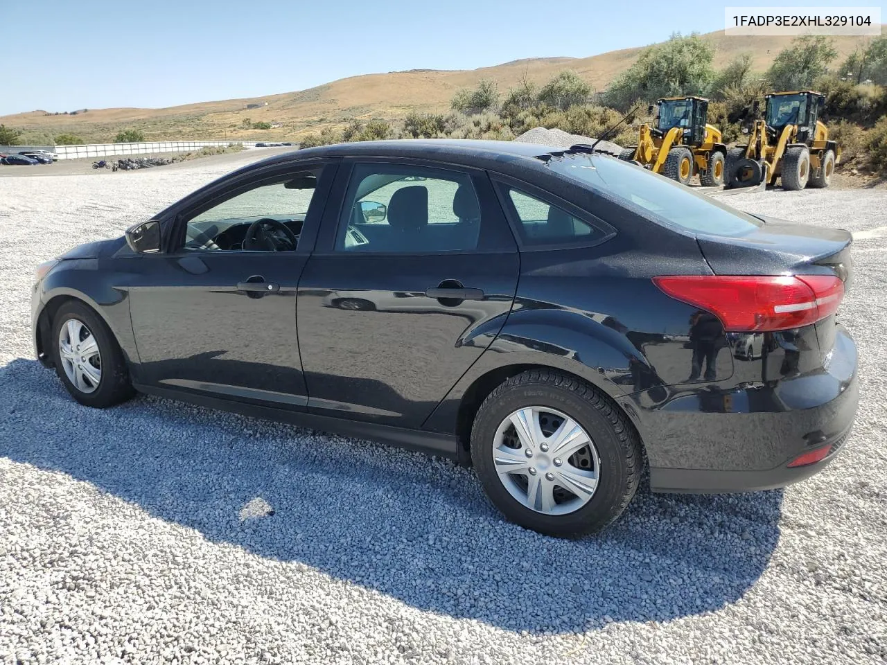 2017 Ford Focus S VIN: 1FADP3E2XHL329104 Lot: 65460824