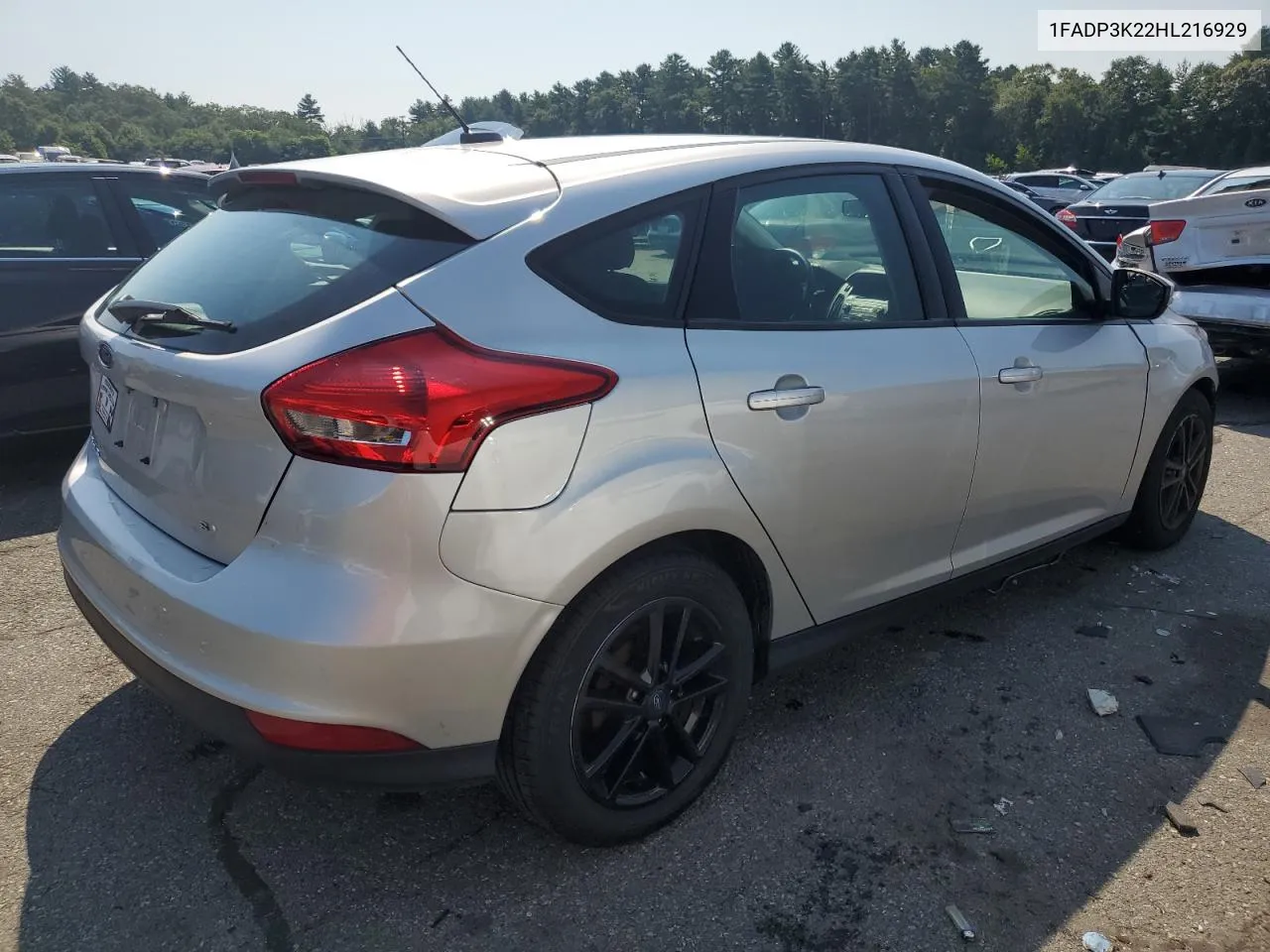 2017 Ford Focus Se VIN: 1FADP3K22HL216929 Lot: 65772344