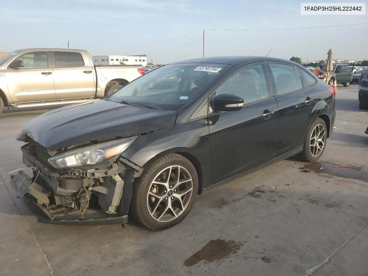 2017 Ford Focus Sel VIN: 1FADP3H25HL222442 Lot: 65795704