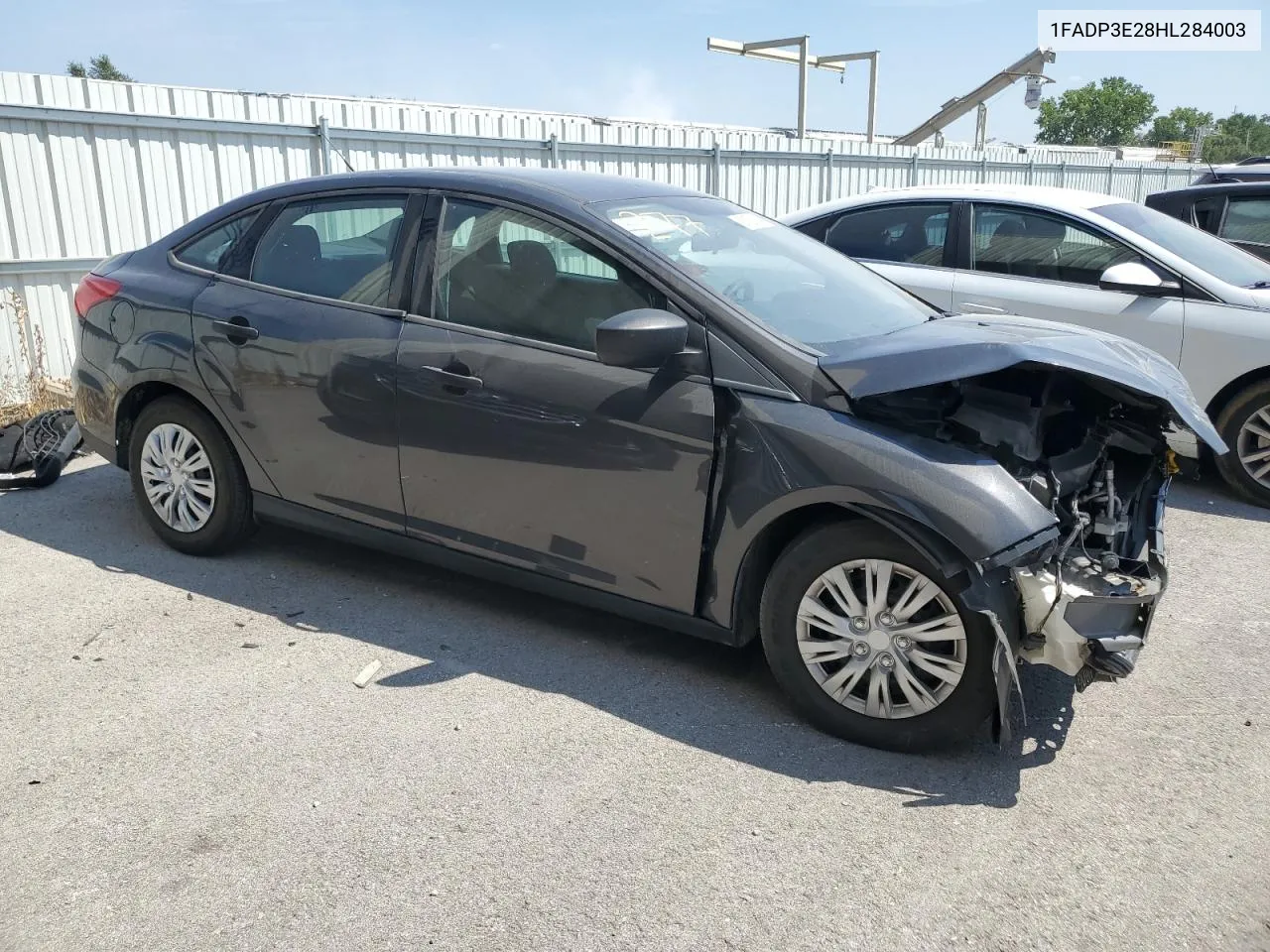 2017 Ford Focus S VIN: 1FADP3E28HL284003 Lot: 65825634