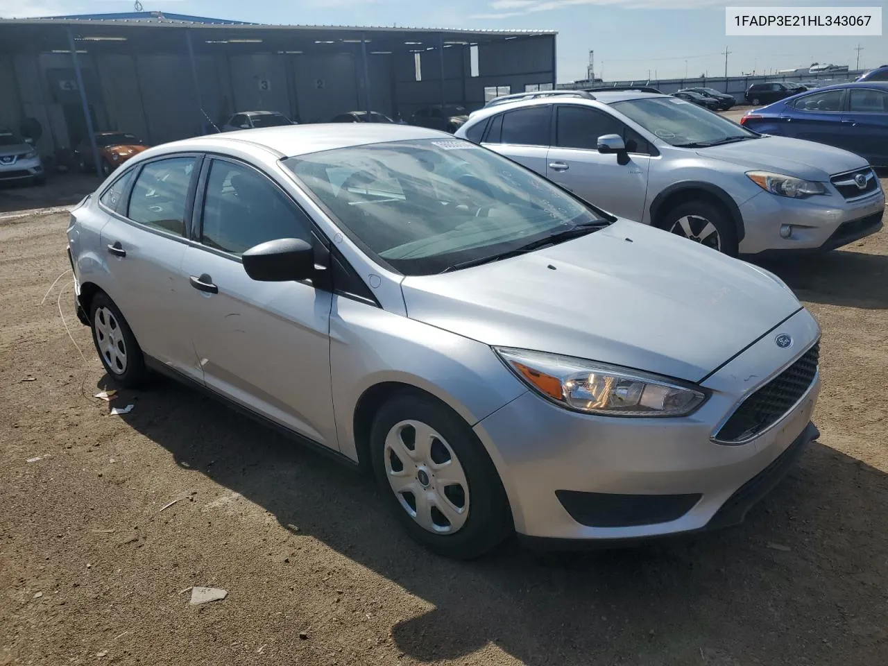 2017 Ford Focus S VIN: 1FADP3E21HL343067 Lot: 66033174