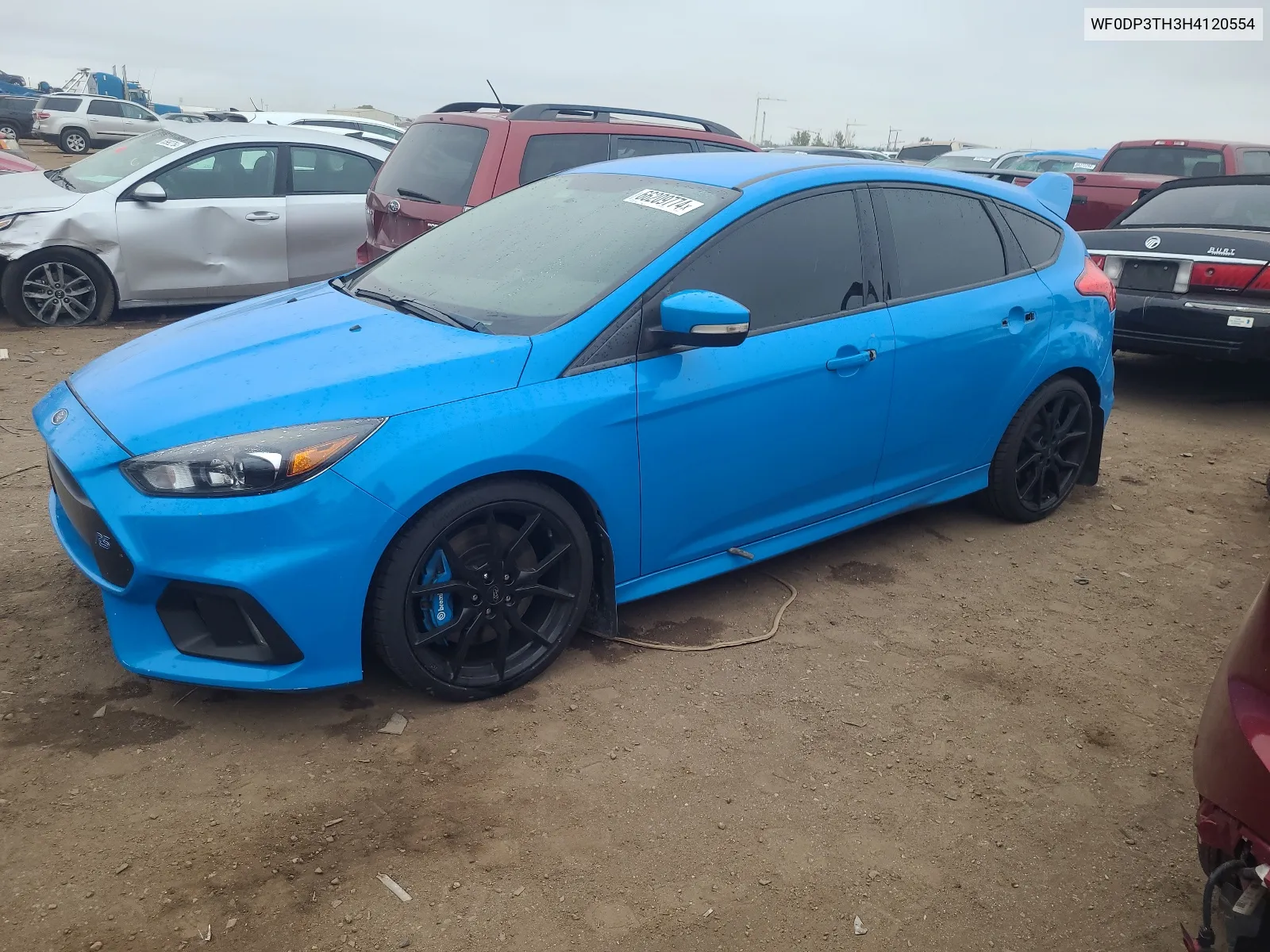 2017 Ford Focus Rs VIN: WF0DP3TH3H4120554 Lot: 66209774