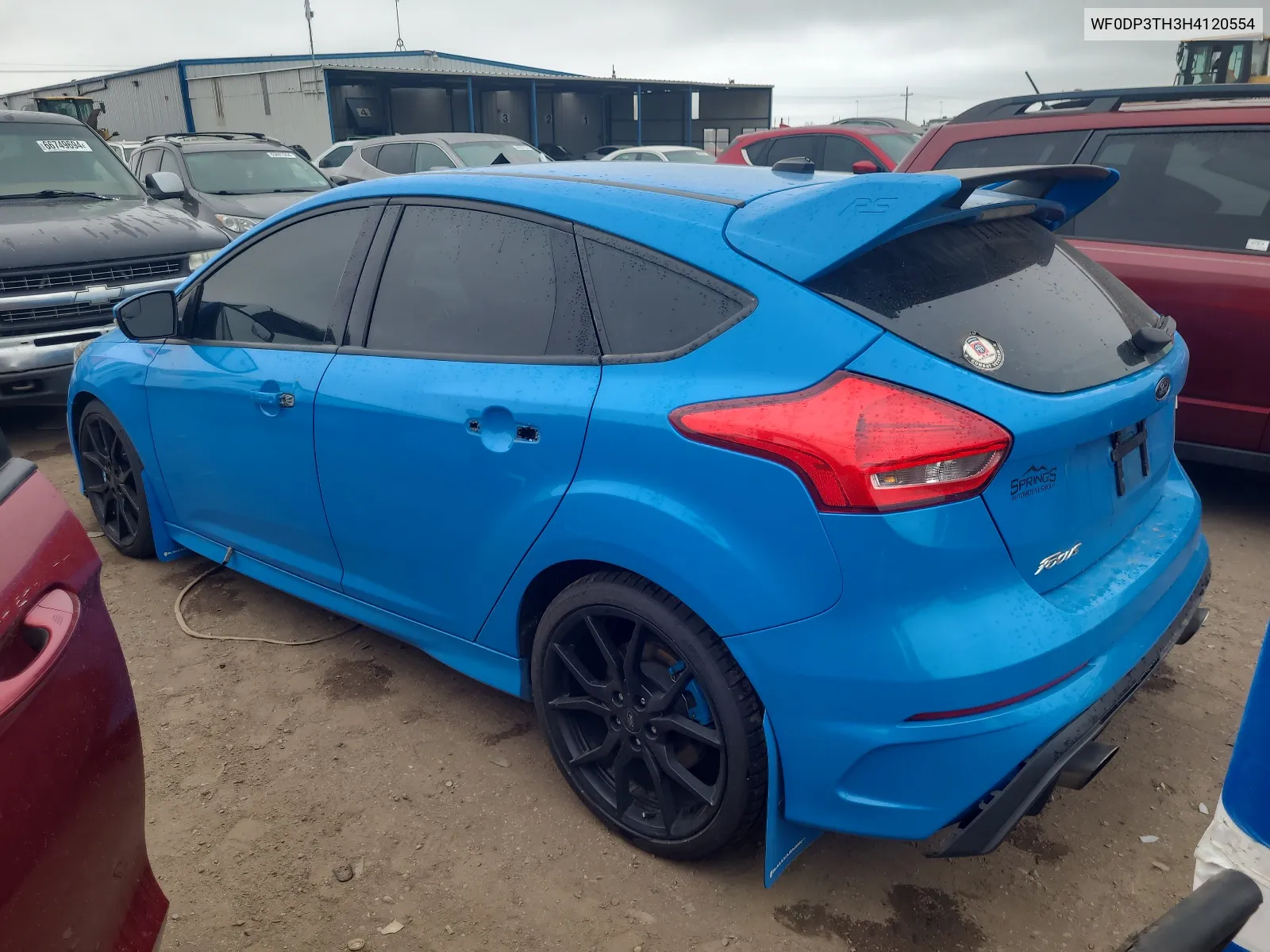 2017 Ford Focus Rs VIN: WF0DP3TH3H4120554 Lot: 66209774