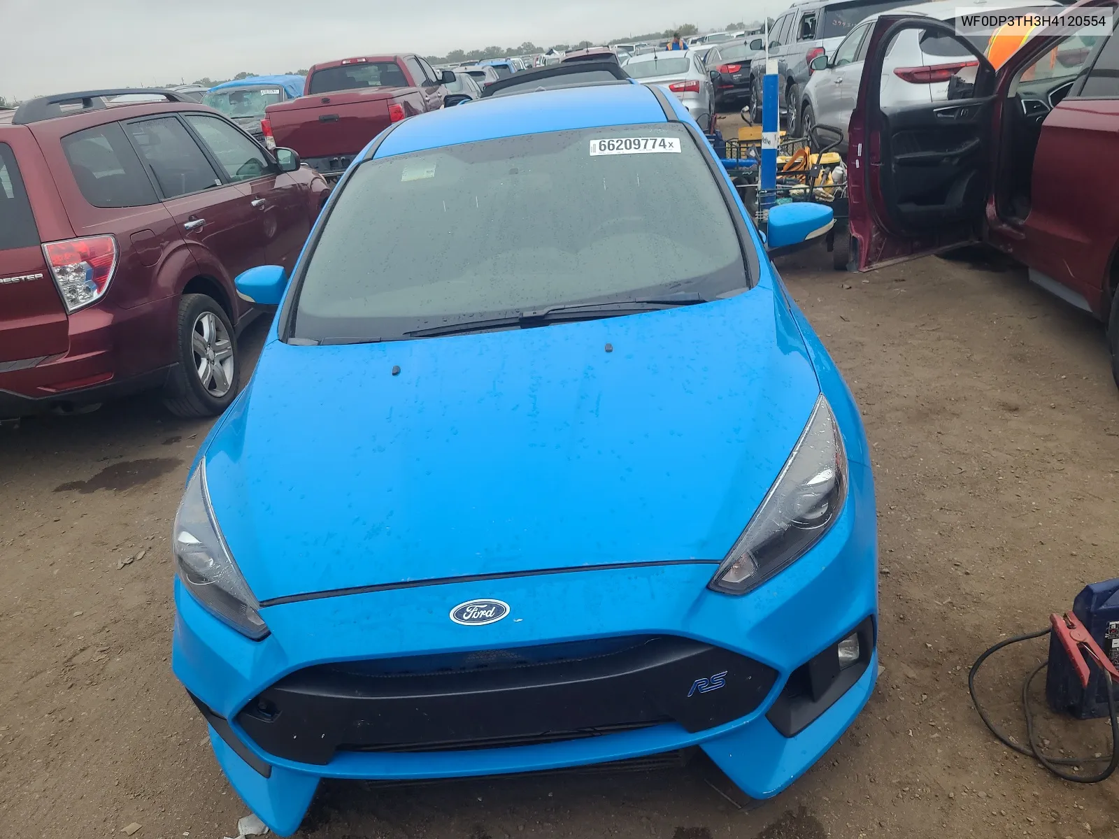 2017 Ford Focus Rs VIN: WF0DP3TH3H4120554 Lot: 66209774