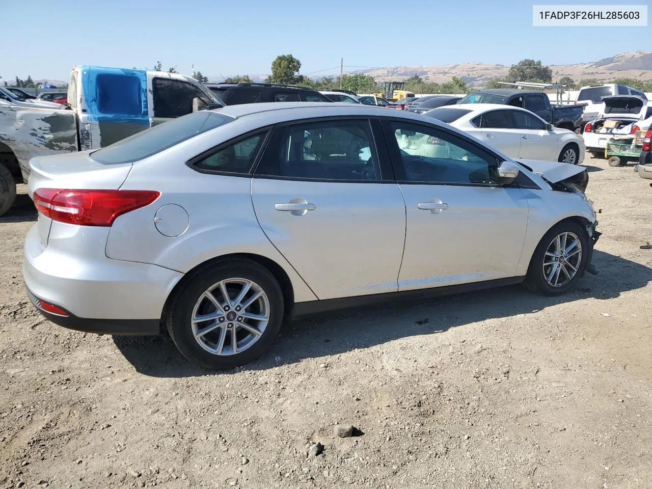 2017 Ford Focus Se VIN: 1FADP3F26HL285603 Lot: 66619354