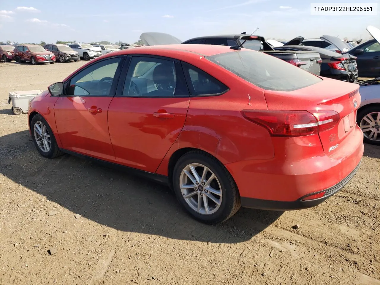 1FADP3F22HL296551 2017 Ford Focus Se