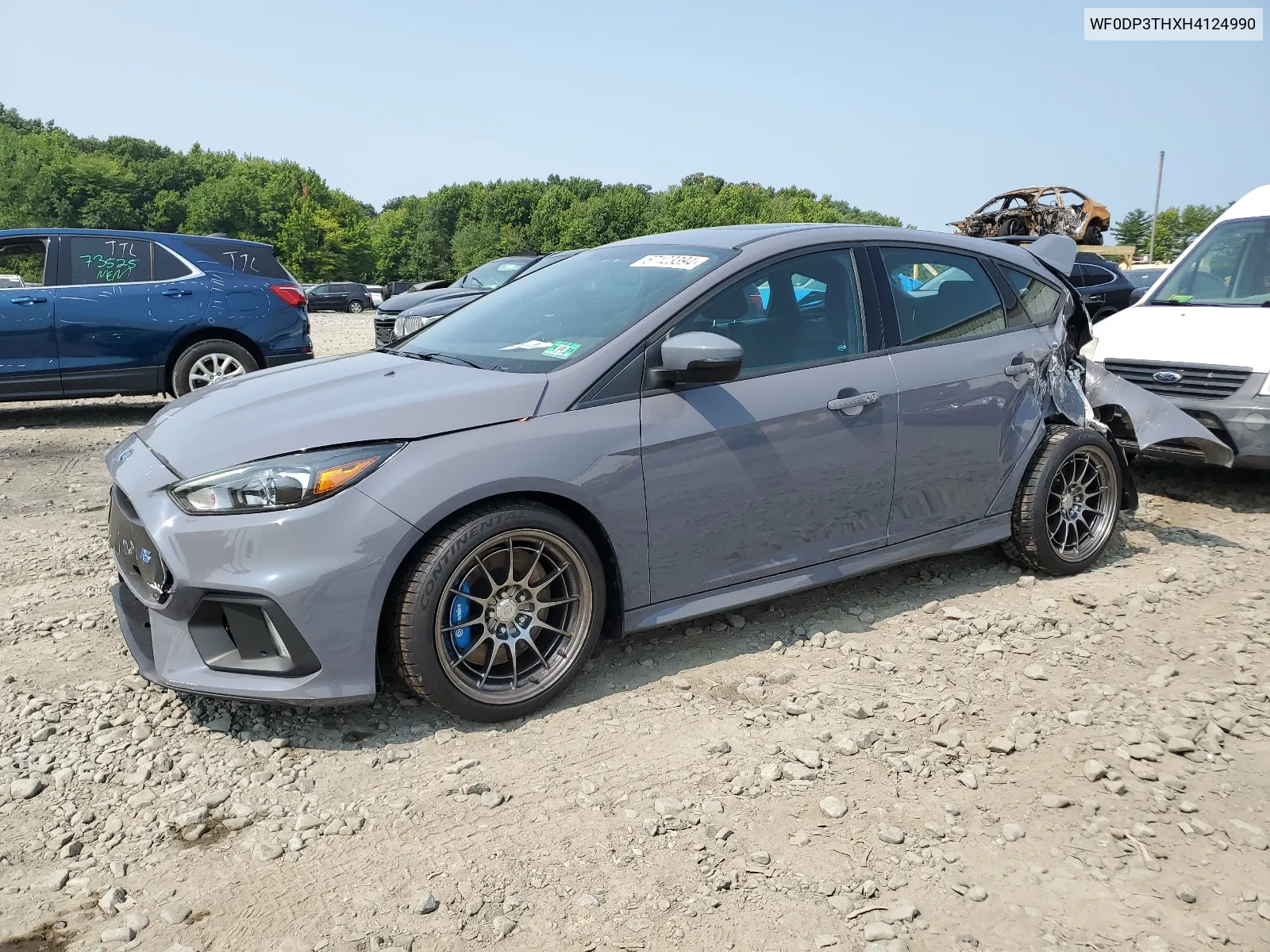 2017 Ford Focus Rs VIN: WF0DP3THXH4124990 Lot: 67123394