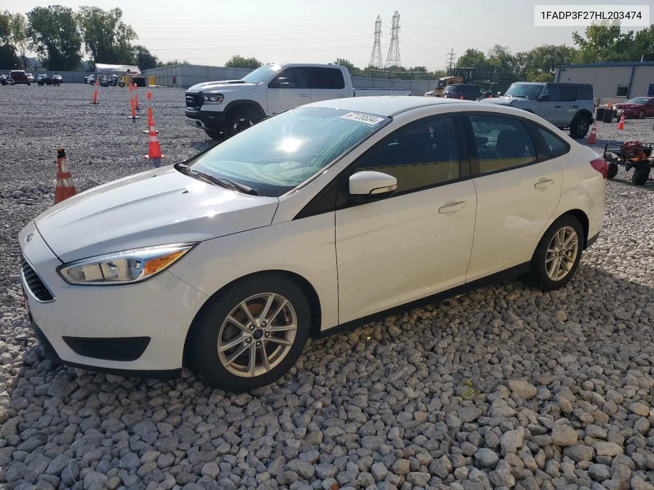 2017 Ford Focus Se VIN: 1FADP3F27HL203474 Lot: 67128534